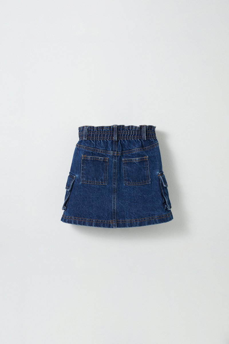 Bella Mini Denim Skirt - 6