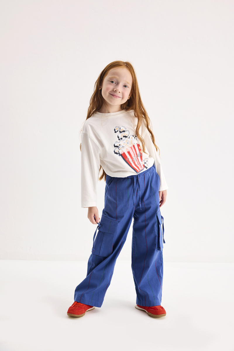 Cosmo Pocketed Flowy Trousers - 5