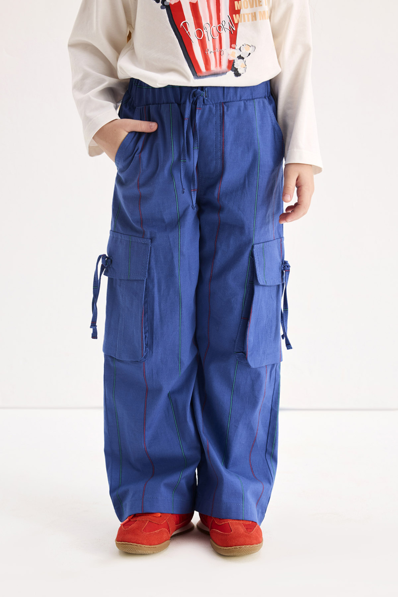 Cosmo Pocketed Flowy Trousers - 2