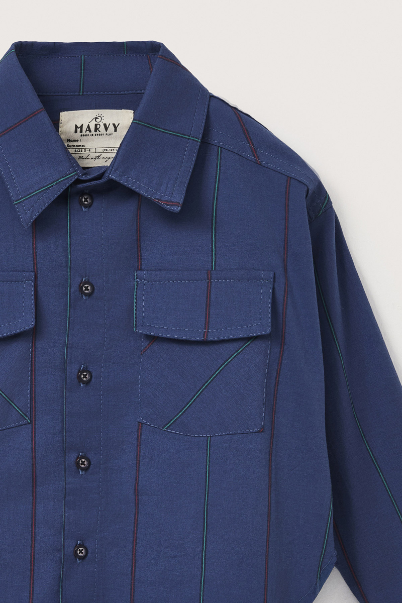 Cosmo Striped Shirt - 6