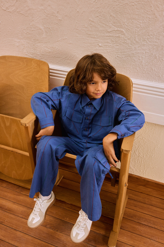 Cosmo Striped Shirt - Marvy Kids