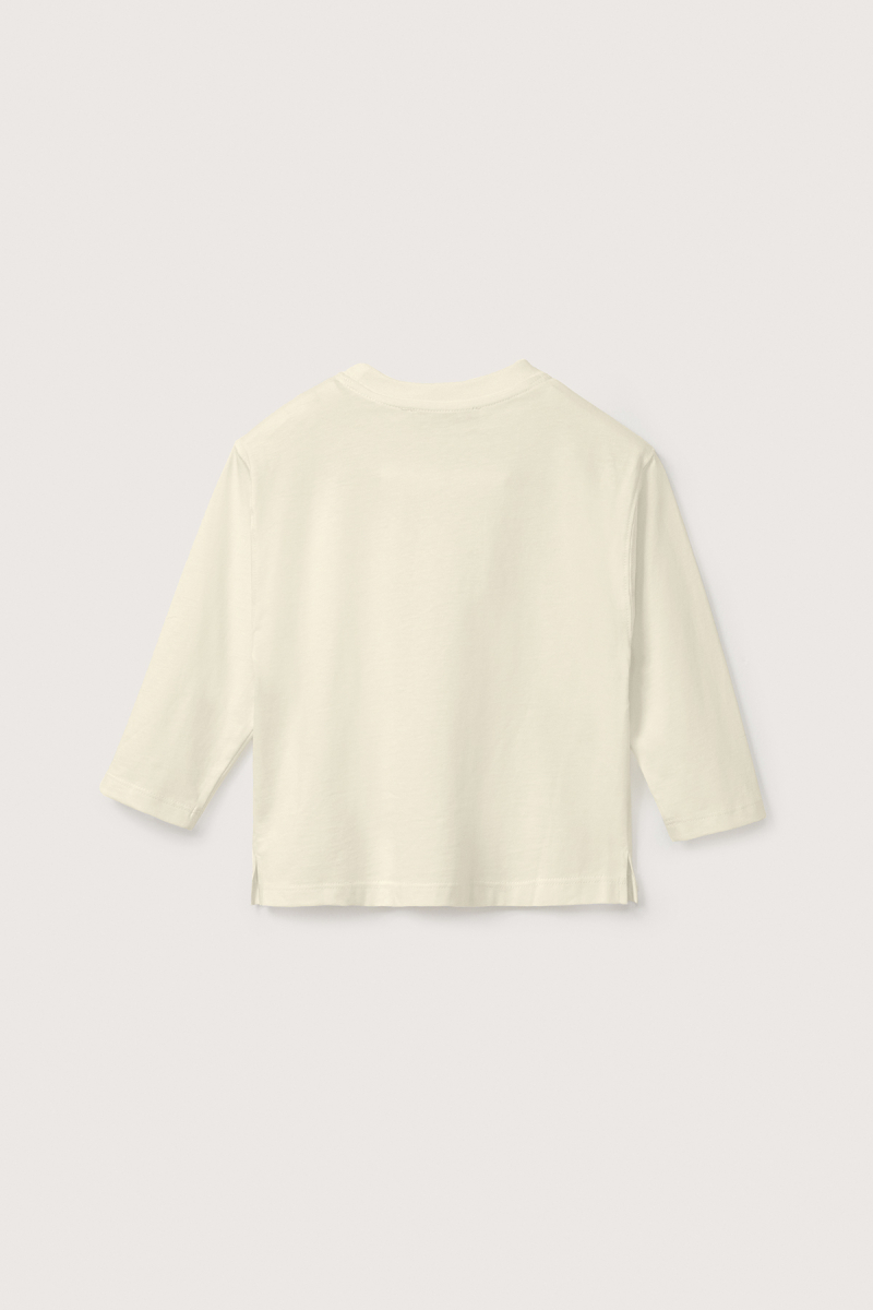 Cream Long Sleeve T-shirt - 4