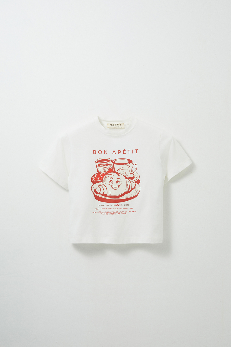 Croissant Printed T-shirt - 2