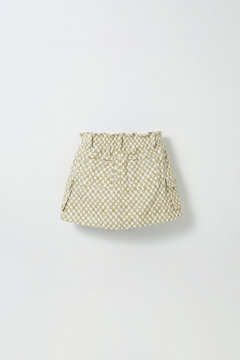 Dama Desenli Mini Etek - 6