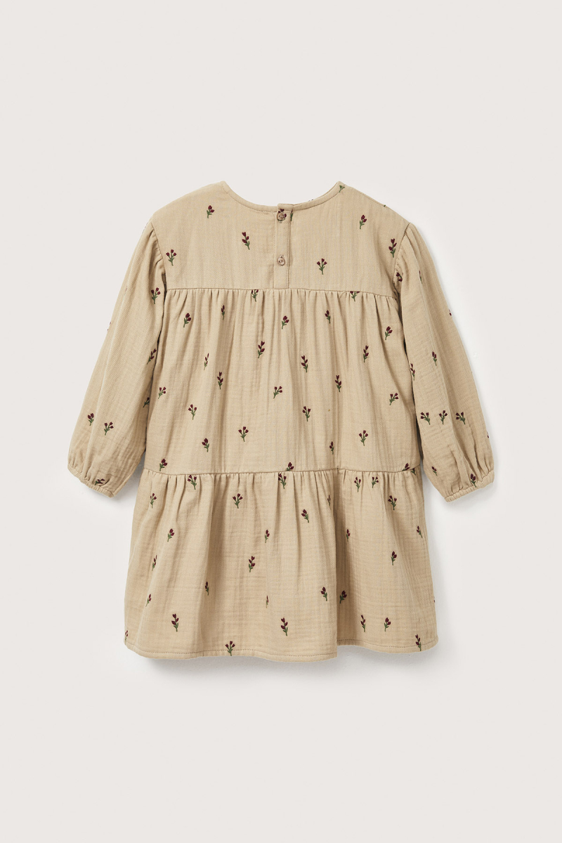 Ellis Floral Embroidered Dress - 4