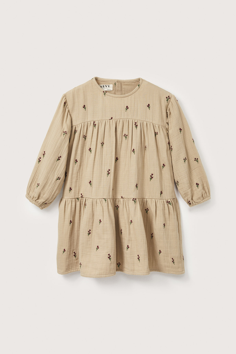 Ellis Floral Embroidered Dress - 6