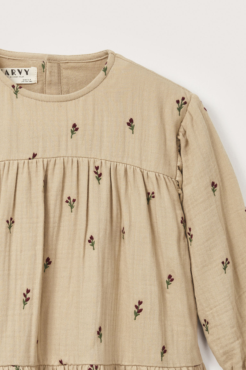 Ellis Floral Embroidered Dress - 7