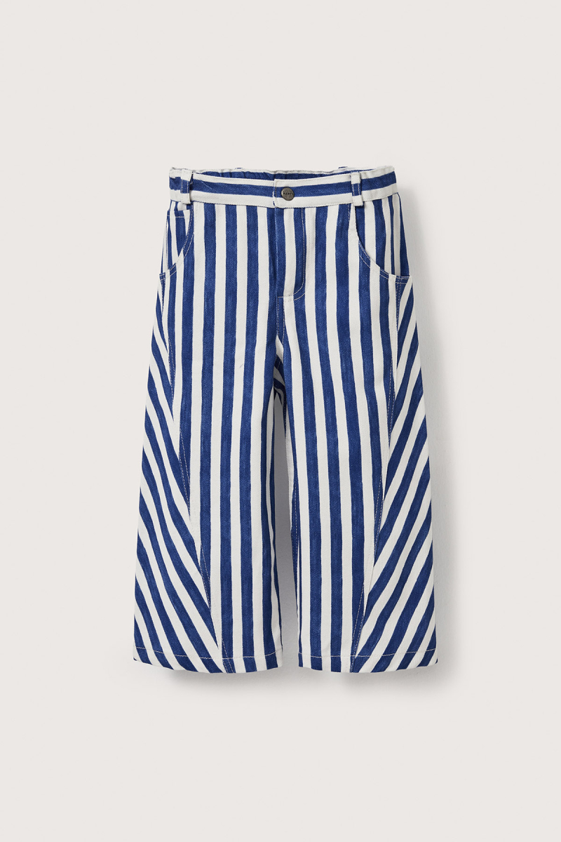 Finn Blue Striped Pants - 5