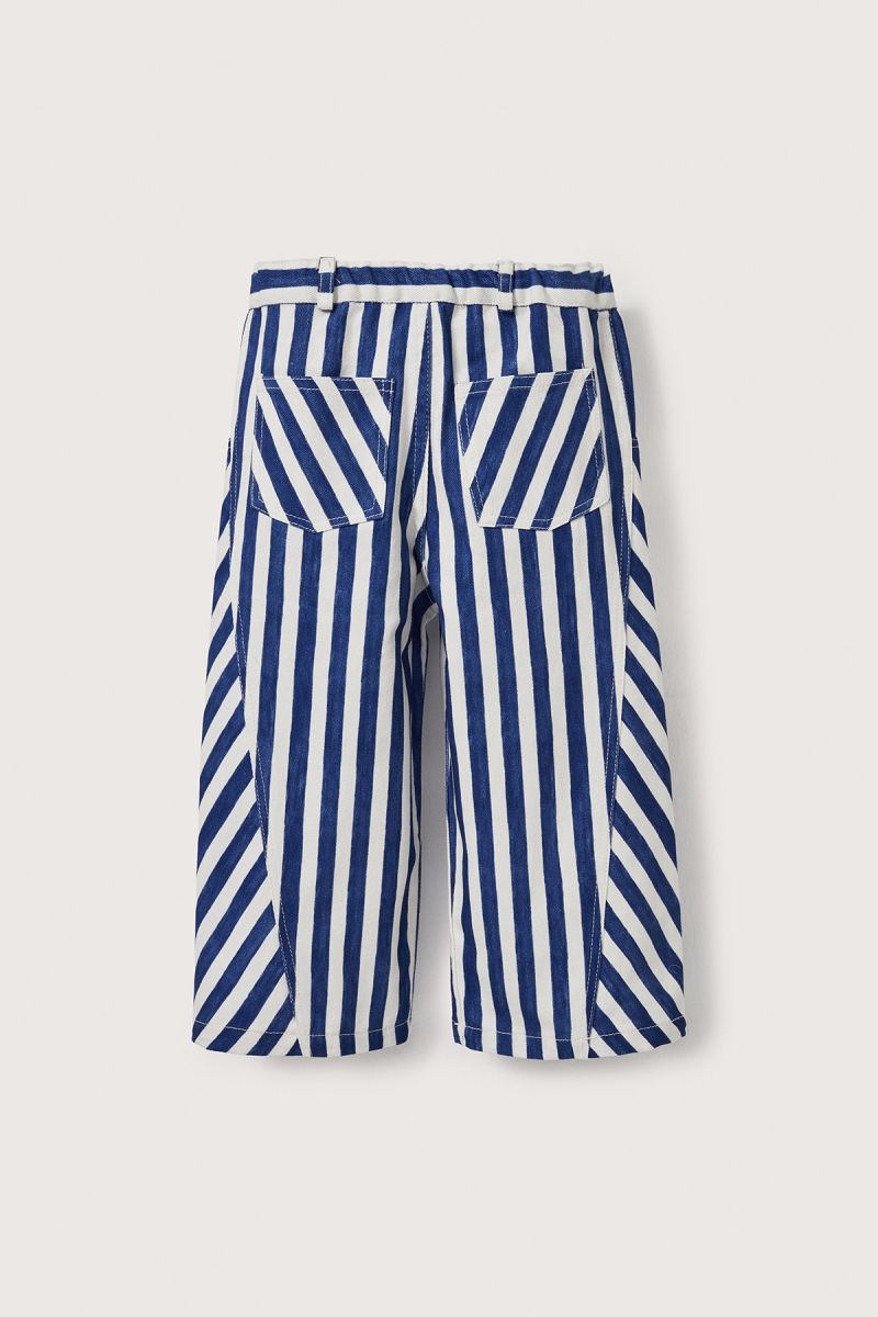 Finn Blue Striped Pants - 9