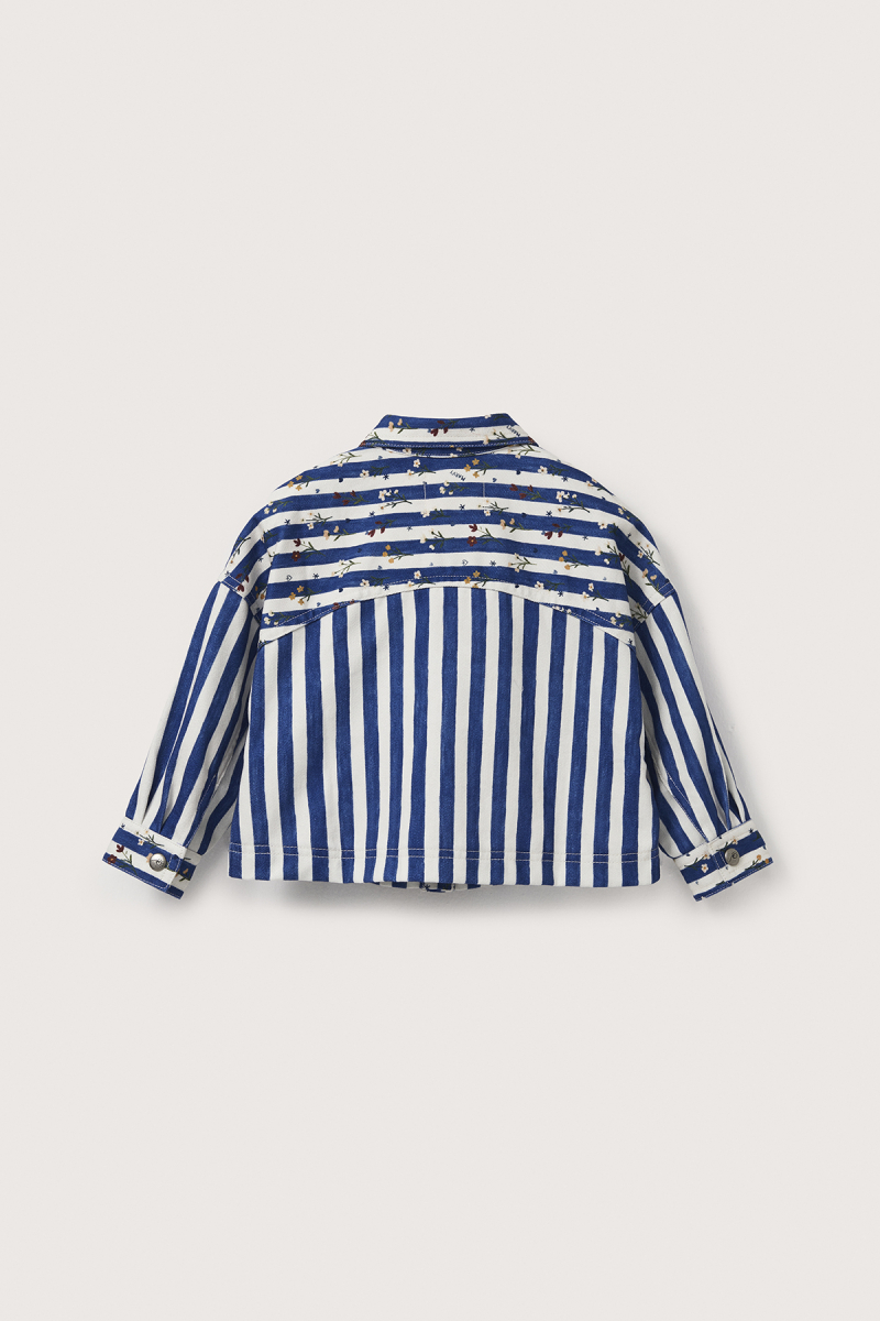 Finn Floral - Striped Mini Jacket - 3