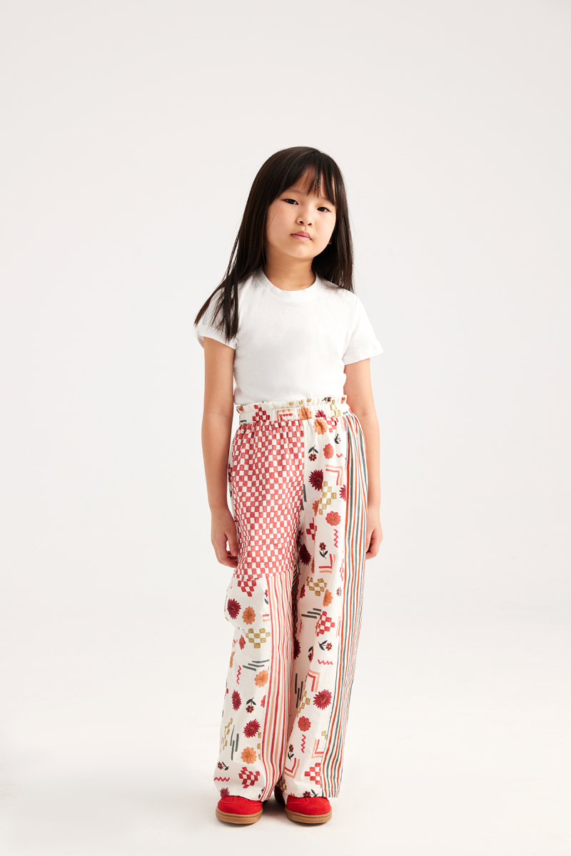 Fiona Patch Patterned Trousers - 1