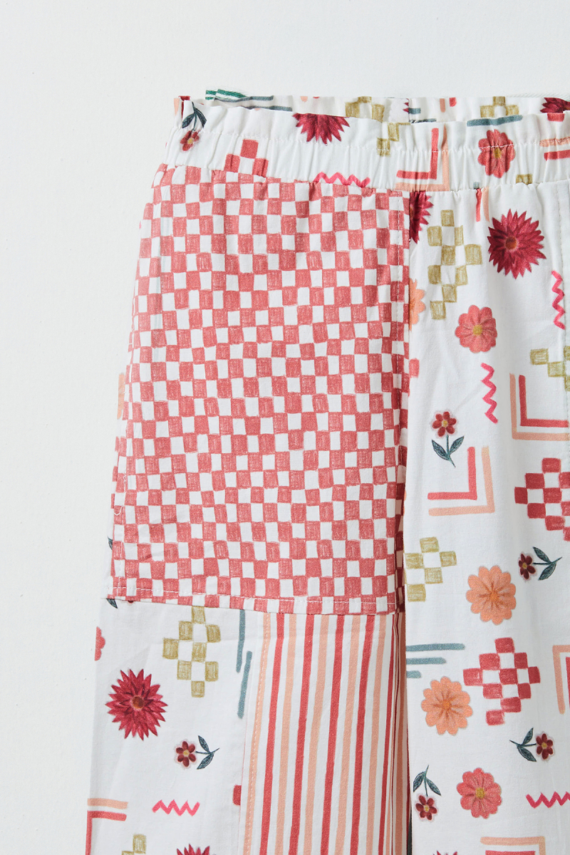 Fiona Patch Patterned Trousers - 5