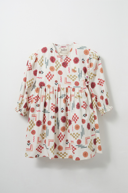 Fiona Patterned Dress - MARVY (1)