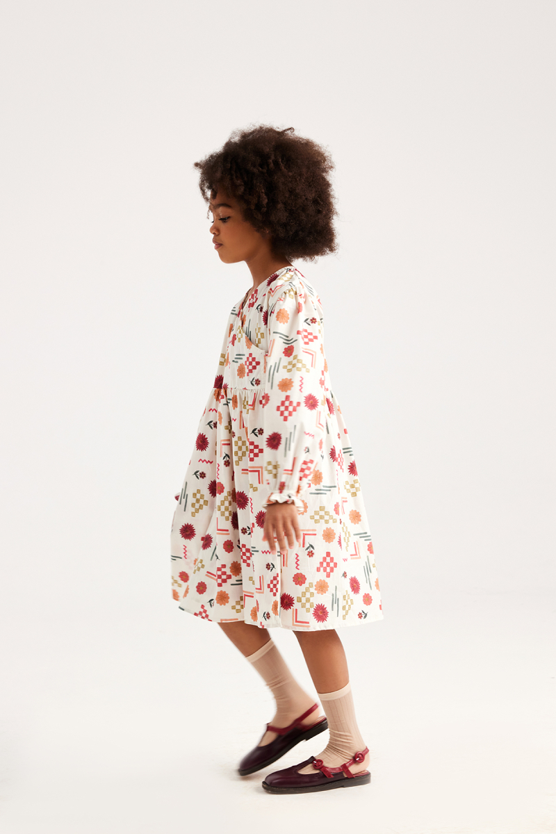 Fiona Patterned Dress - 3