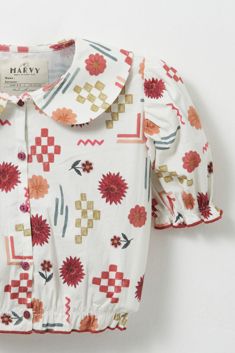 Fiona Patterned Shirt - 5