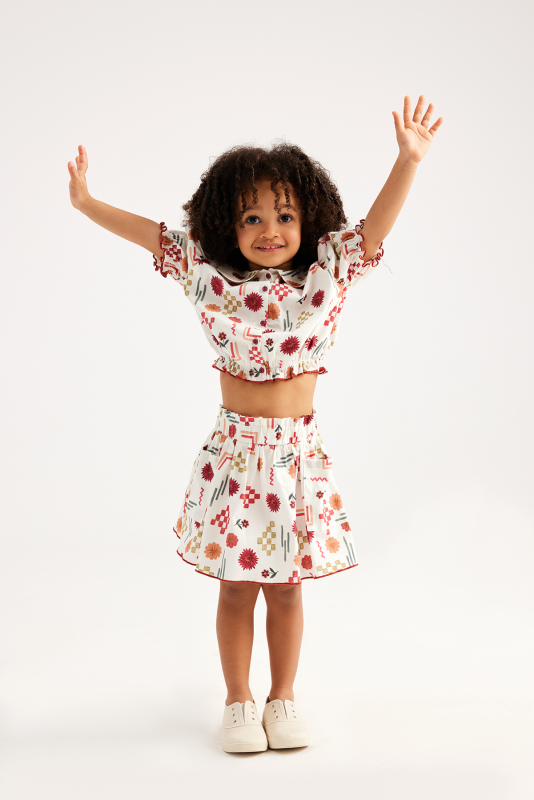 Fiona Patterned Skirt - MARVY