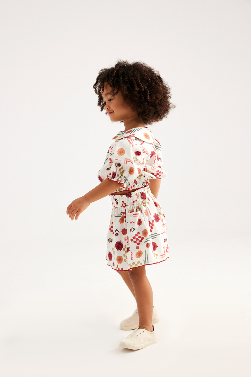 Fiona Patterned Skirt - 5