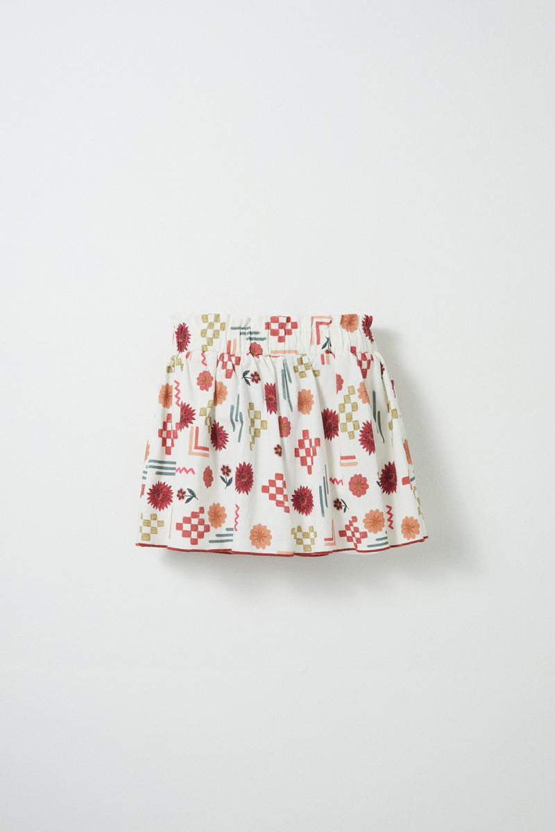 Fiona Patterned Skirt - 4