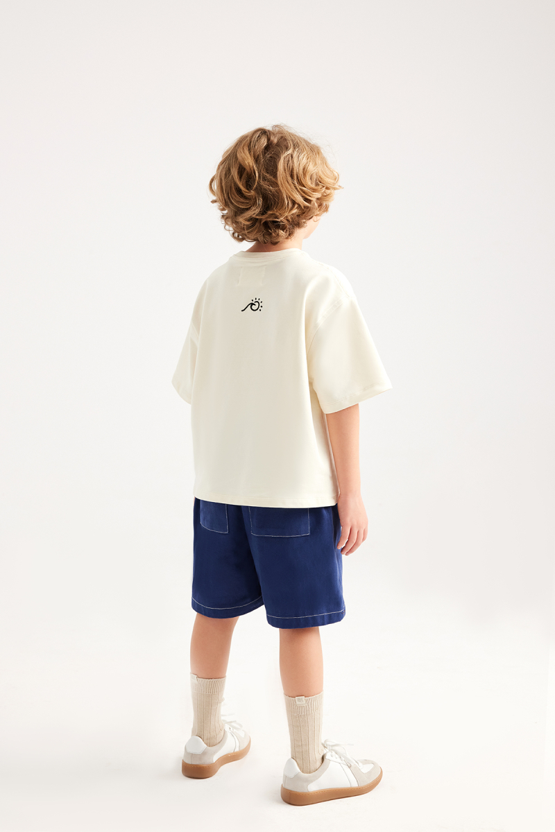 Indigo Punto Stitched Shorts - 7