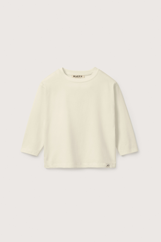 Krem Uzun Kollu Tshirt - Marvy Kids