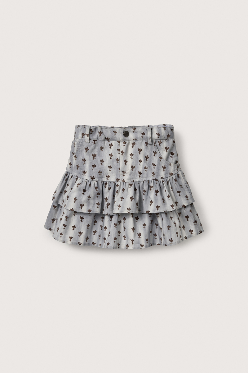 Lior Patterned Gabardine-Poplin Mini Skirt - 4