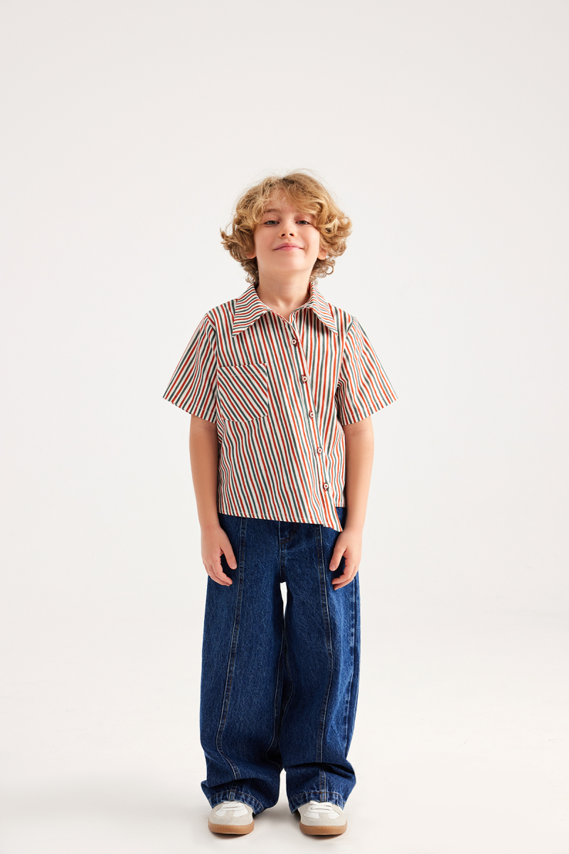 Loli Asymmetric Striped Shirt - 3