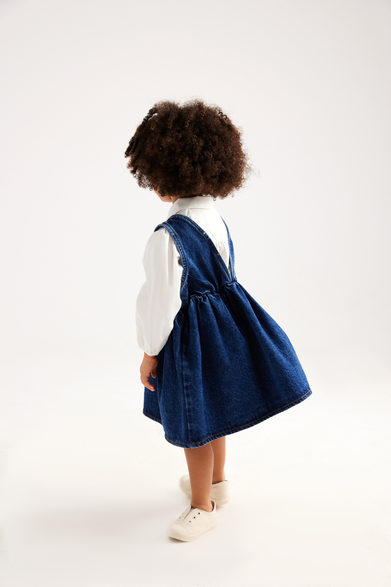 Lucia Denim Elbise - 4