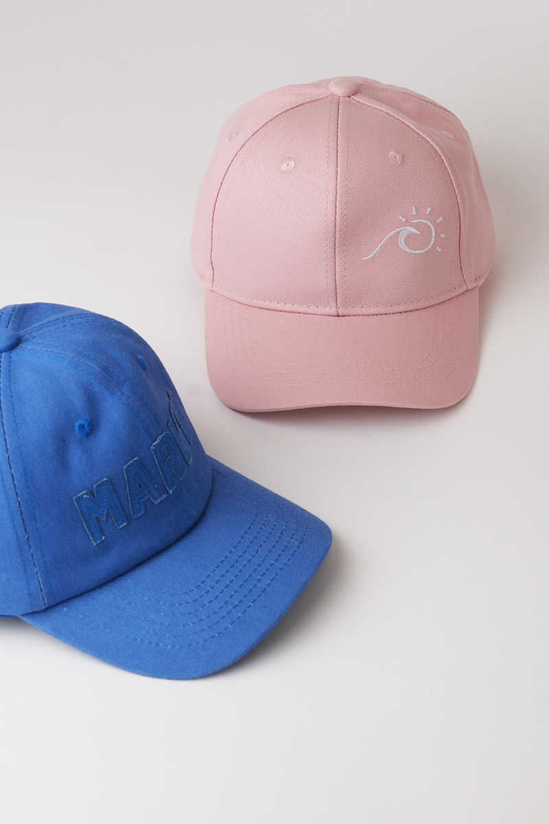 Marvy Logo Embroidered Pink Hat - 4
