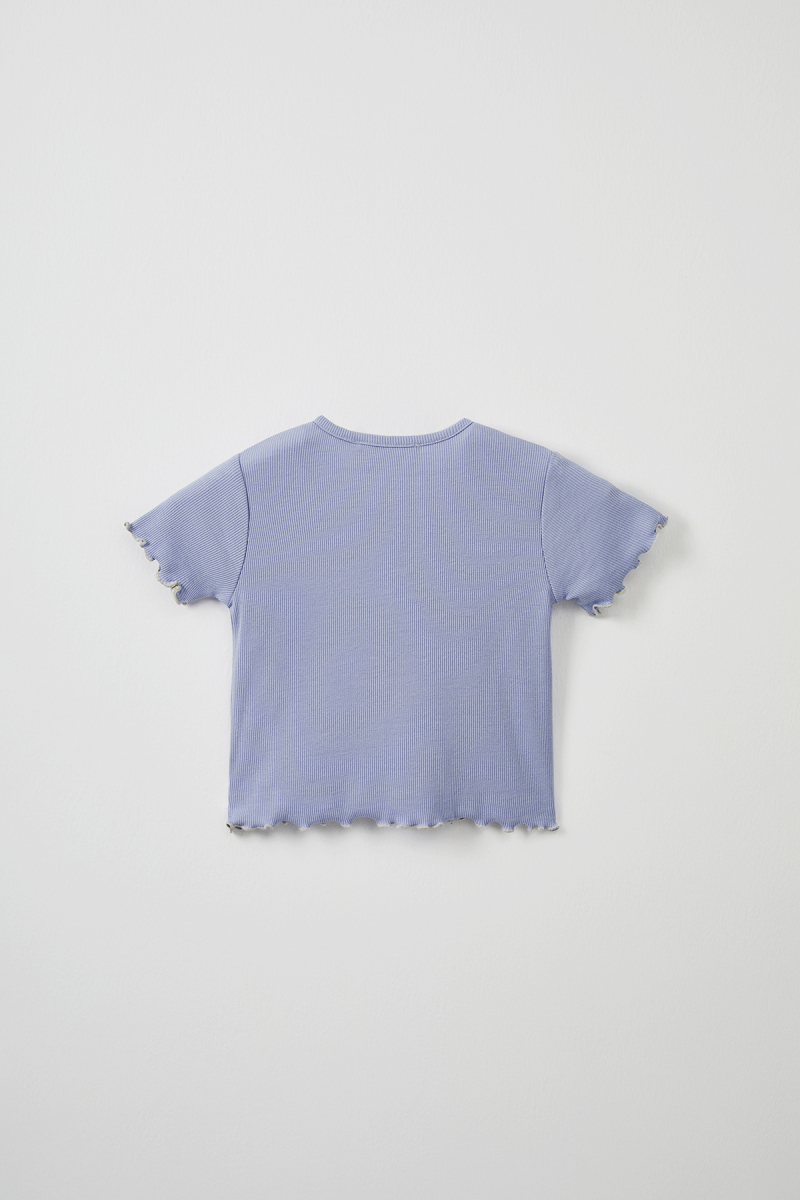 Mavi Fitilli Tshirt - Tayt Takım - 5