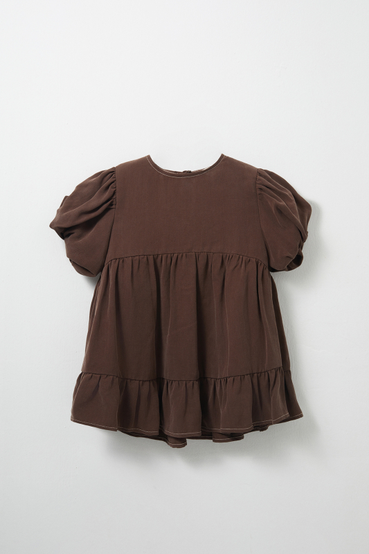 Mia Balloon Sleeve Dress - MARVY