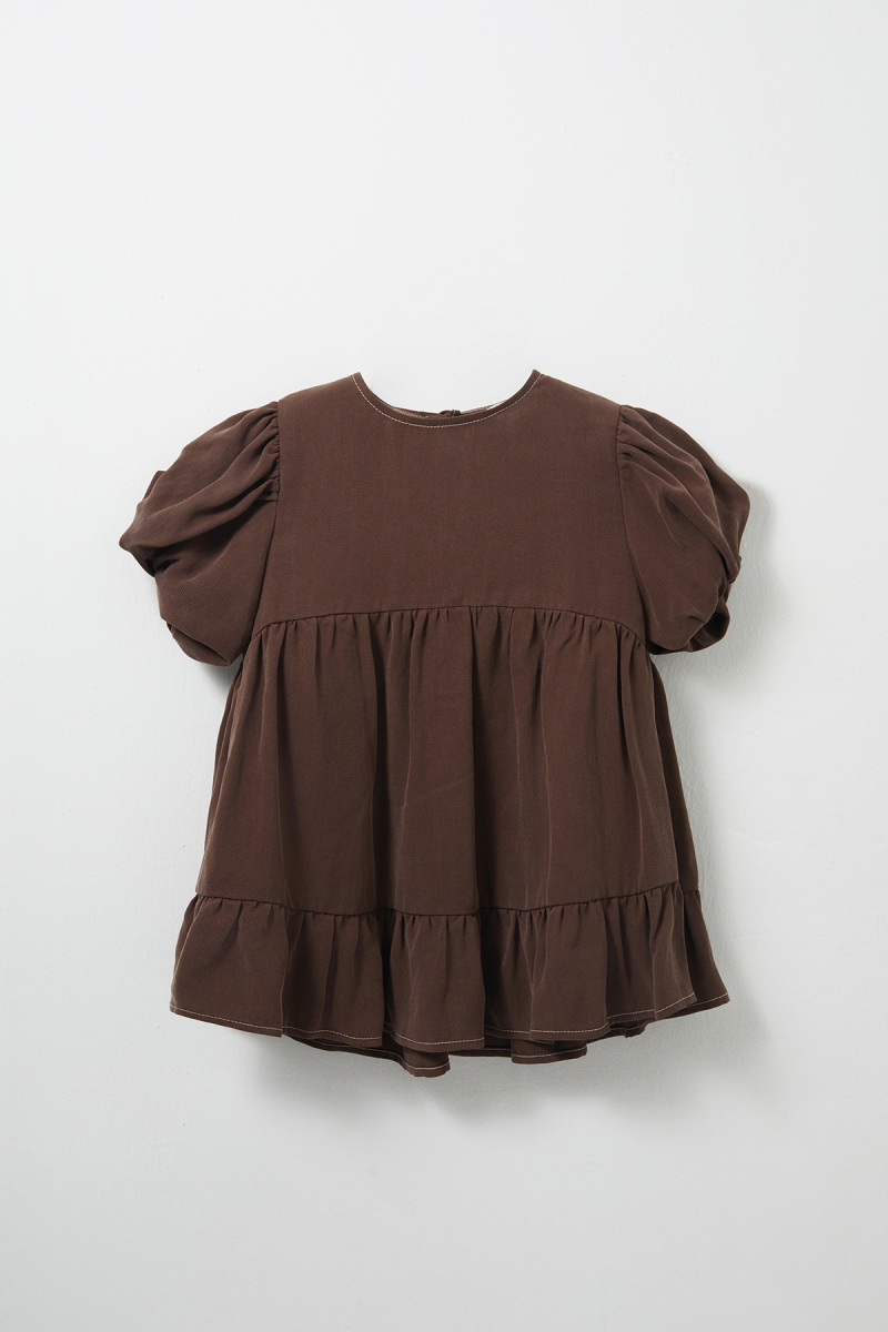 Mia Balloon Sleeve Dress - 1