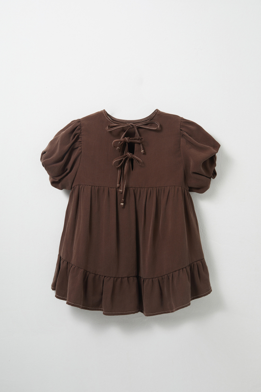 Mia Balloon Sleeve Dress - MARVY (1)