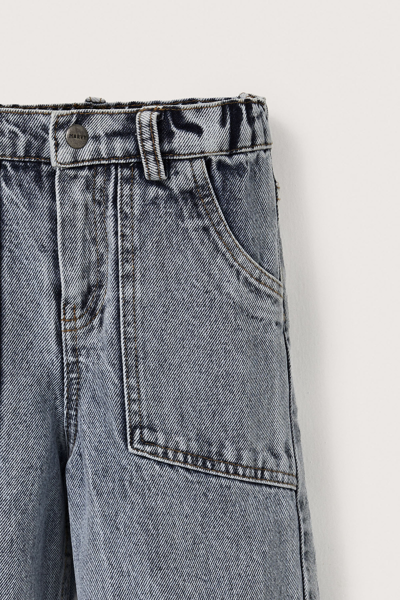 Noa Blue Denim Pants - 6