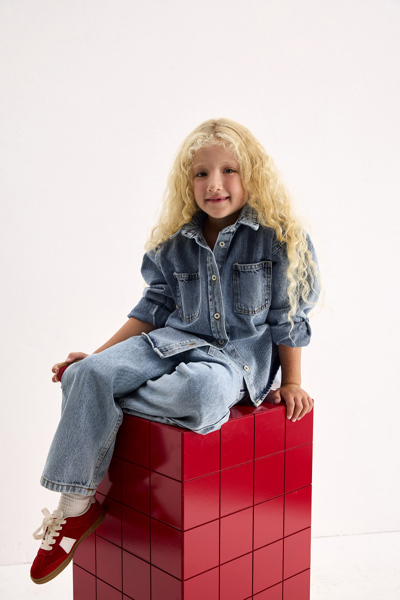 Noa Blue Denim Shirt - 5