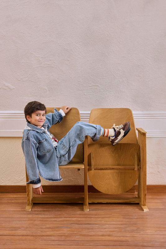 Noa Mavi Denim Pantolon - Marvy Kids