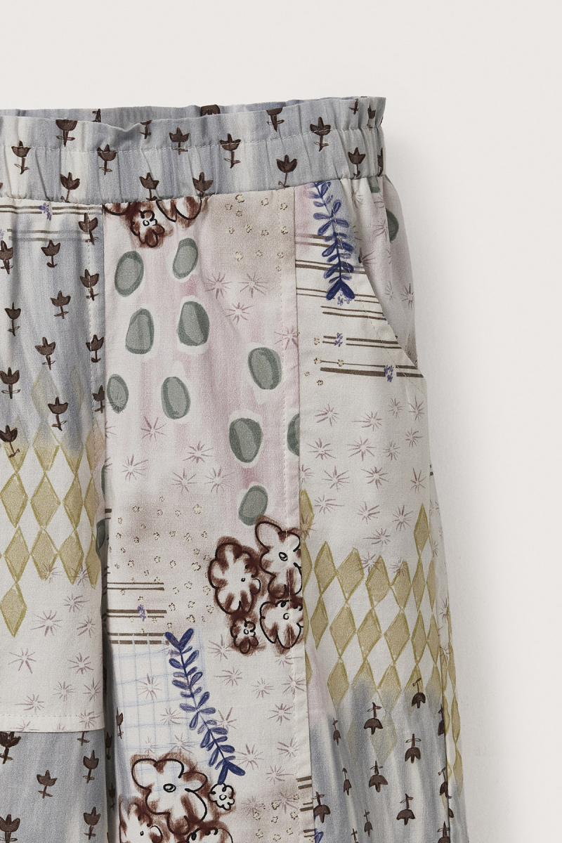 Nola Patch Patterned Trousers - 6