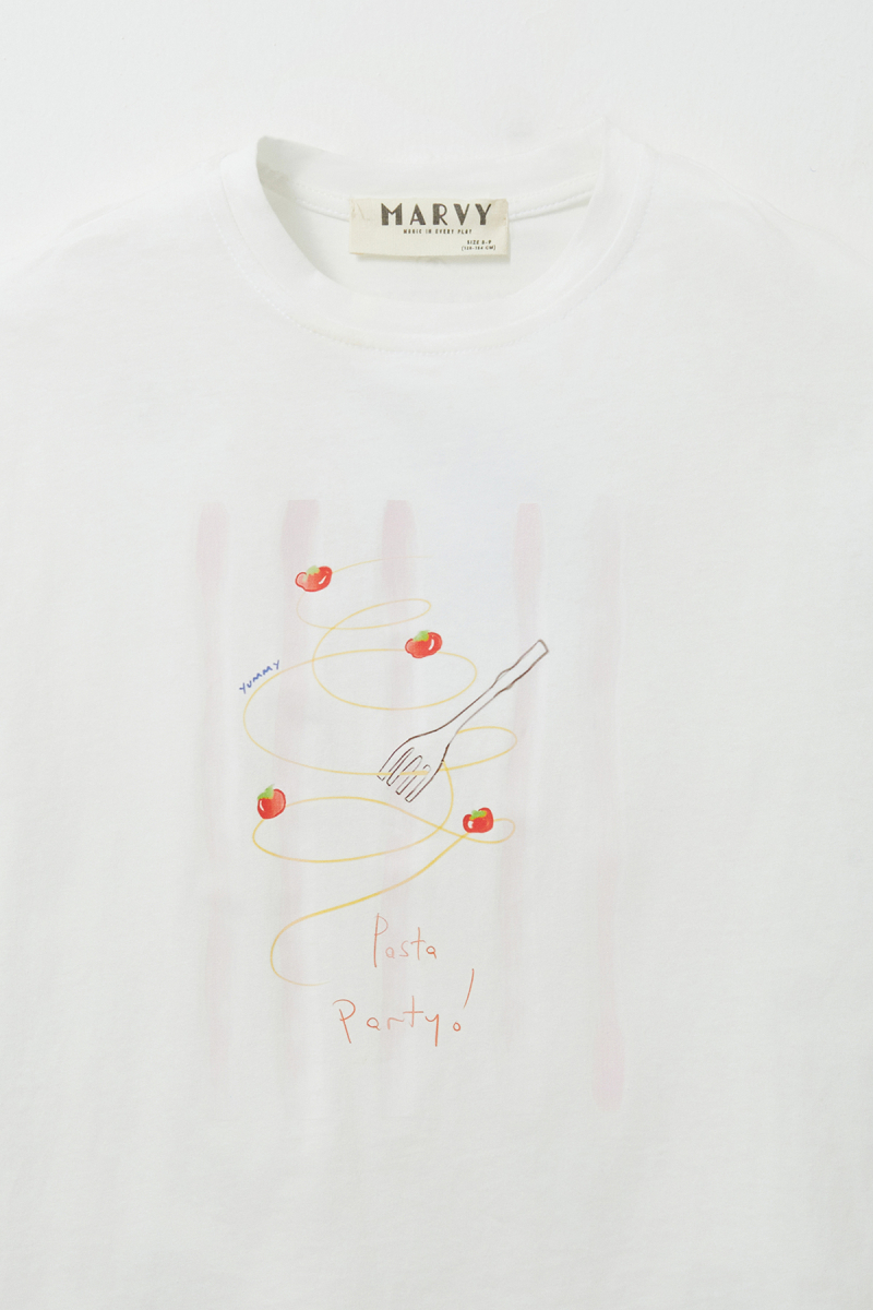 Pasta Party Printed T-shirt - 2