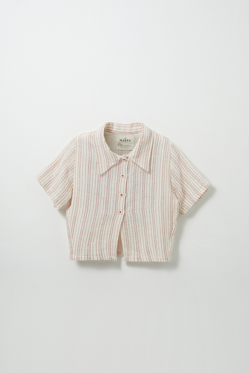 Rubby Striped Muslin Shirt - 1