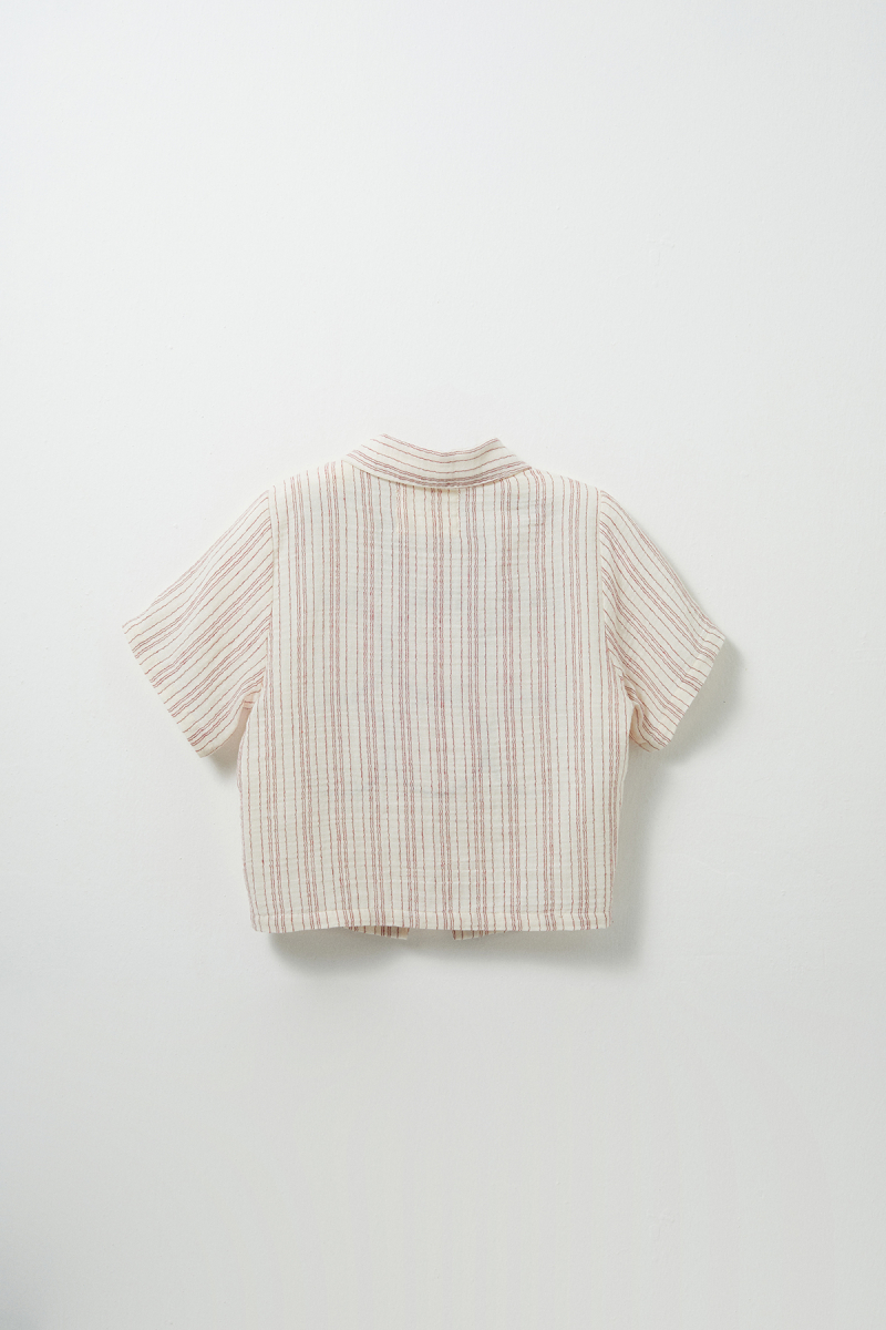 Rubby Striped Muslin Shirt - 3