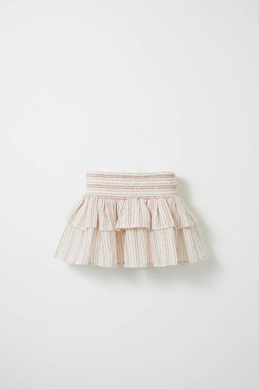 Rubby Striped Muslin Skirt - MARVY