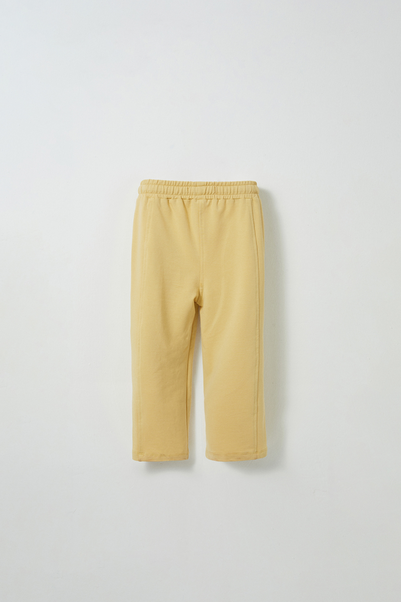 Sarı Nakış Detaylı Rahat Paça Pantolon - 4