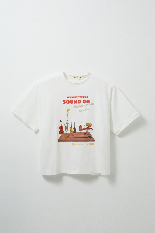 Sound On Baskılı Tshirt - MARVY (1)