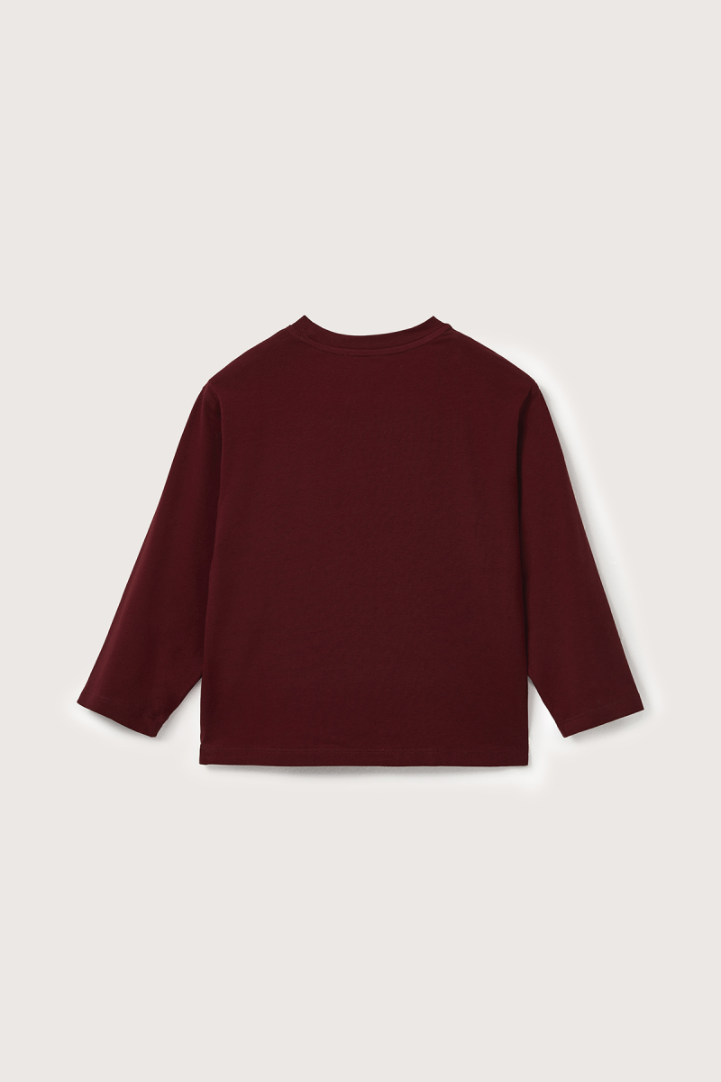 The Marvy Magical Club Burgundy Printed Long Sleeve T-shirt - 4