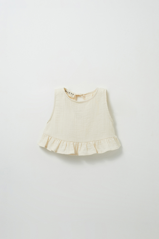 Tiny Muslin Blouse and Pants Set - MARVY (1)