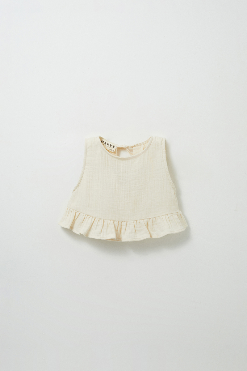 Tiny Muslin Blouse and Pants Set - 2