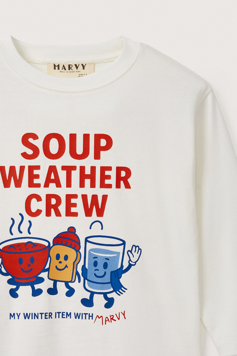 Winter Themed Printed Long Sleeve T-shirt - 6