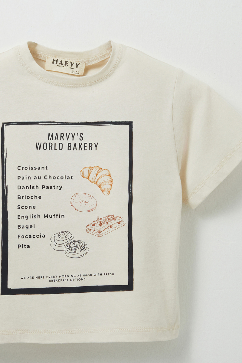 World Bakery Printed T-shirt - 2