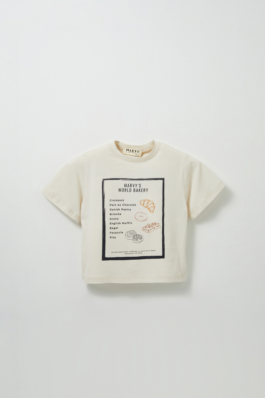 World Bakery Printed T-shirt - MARVY